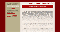 Desktop Screenshot of irans.military.potential.at.german.pages.de