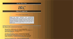 Desktop Screenshot of irc.pages.de